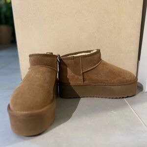 Platform Mini Boots